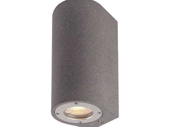 Φωτιστικό Τοίχου - Απλίκα MK0522RB Up-Down IP65 2XGU10 Black Aca Decor
