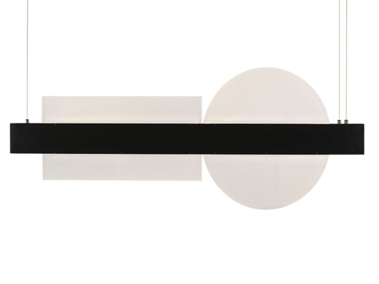 Φωτιστικό Οροφής - Ράγα DCR39214 Led 20W 3000K 2150LM 7,5X100XH120CM Earth Black Aca Decor Μέταλλο
