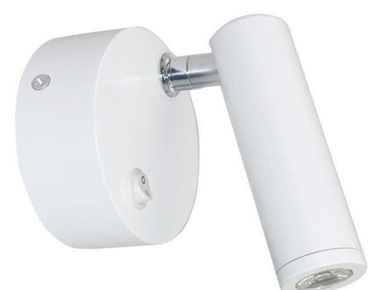 Φωτιστικό Τοίχου - Σποτ Led SF151AMW 3W 210Lm 4.000Κ 230V Inyoka2 White Aca Decor Μέταλλο