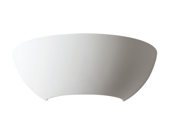 Φωτιστικό Τοίχου Γύψινο G85151W 1XΕ27 30x15x10,2CM Herlo Natural Aca Decor
