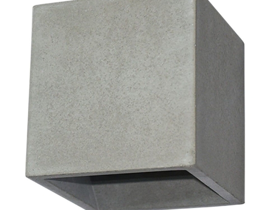 Φωτιστικό Τοίχου Τσιμεντένιο GC85141W 1xG9 12x12x12CM Block Natural Aca Decor