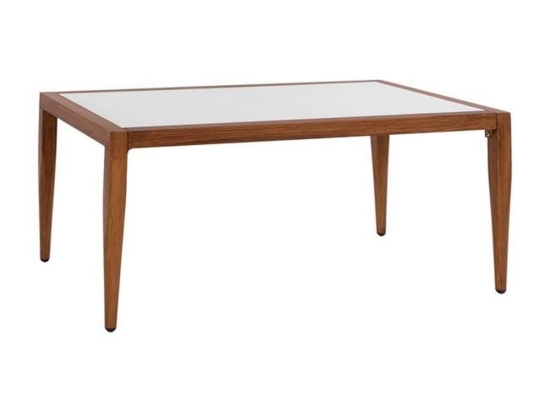 Τραπέζι Bamboo Look HM5551.01 Καφέ 100x58x46cm