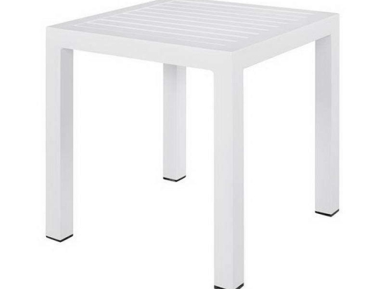 Τραπέζι HM5402.01 Λευκό 45x45x45.5cm