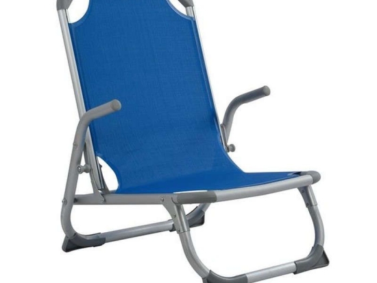Καρεκλάκι Παραλίας 53x62x69 HM5053.01 Blue