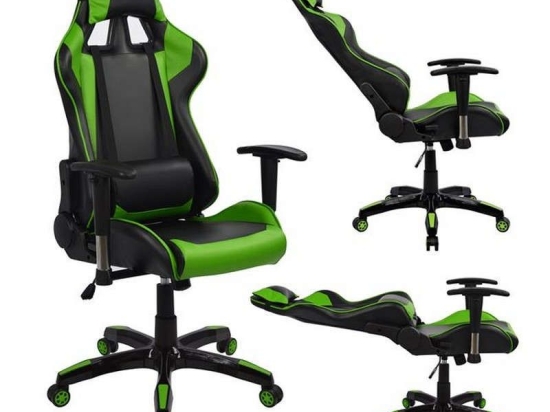 Πολυθρόνα Gaming 67x70x134 HM1056.03 Black - Green