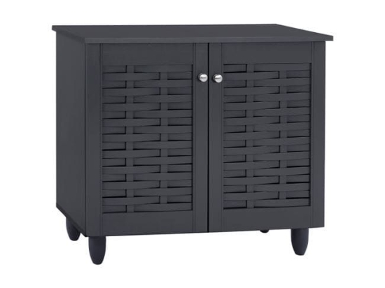 Παπουτσοθήκη-Ντουλάπι Cassiope HM2208.10 77x34x67,5cm Grey Μελαμίνη