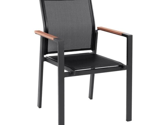 Πολυθρόνα Miller HM5406.10 Black 55x60x90Υεκ.