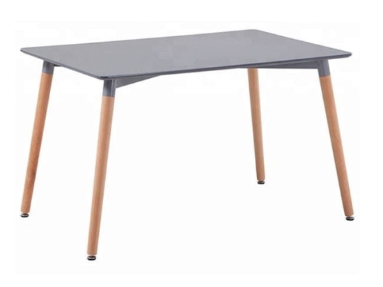 Τραπέζι Minimal 160Χ90X74Υεκ. Grey Natural HM8697.10 Μέταλλο,Τεχνόδερμα