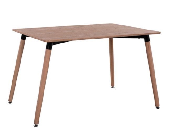 Τραπέζι Minimal HM008.04 Natural 120Χ80X73Υ εκ. Mdf,Ξύλο