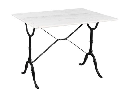 Τραπέζι HM464 Με Mάρμαρο 100x60x72Υ εκ.