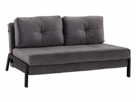 Καναπές-Κρεβάτι Διθέσιος HM3079.11 151x92x66Υcm Grey Βελούδο