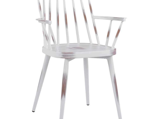 Πολυθρόνα Yvonne HM5555.02 60x50x82cm White Patina