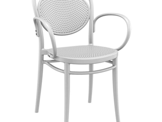 Πολυθρόνα Marcel XL 20.0641 57Χ52Χ85cm White Siesta