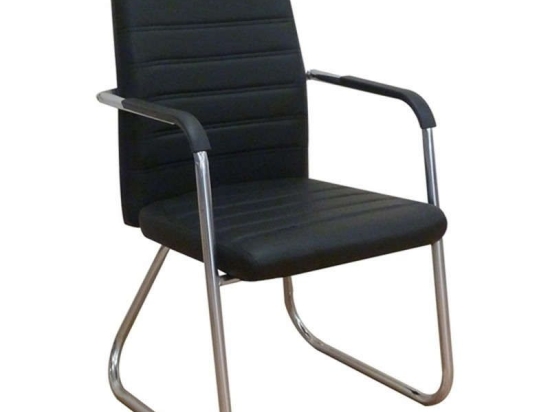Πολυθρόνα Υποδοχής Calvin 01.0003 53Χ59Χ93cm Black