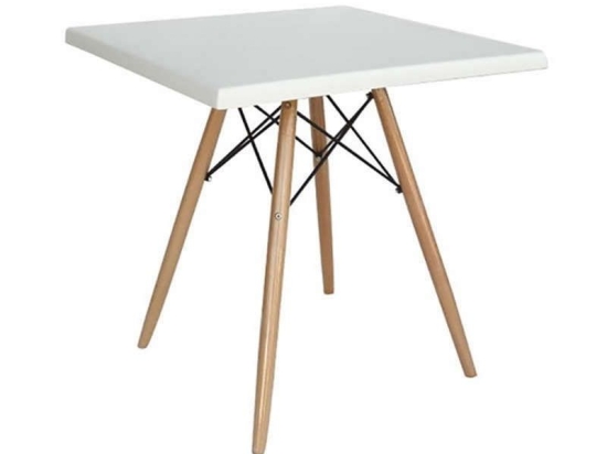 Τραπέζι Randy Werzalit 08.0015 60X60X71/80Χ80Χ4cm Natural Mdf,Ξύλο