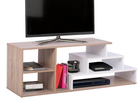 Έπιπλο Τηλεόρασης HM8764.01 120X29.5X39.5cm Sonama White Μελαμίνη
