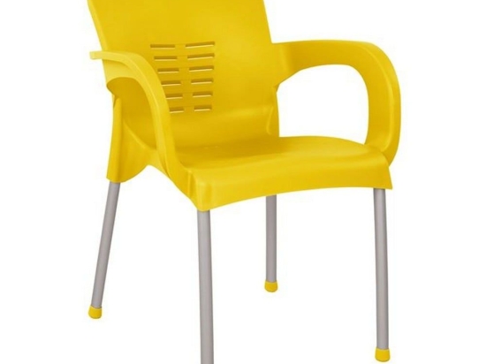 Πολυθρόνα HM5592.09 59x58x81cm Yellow