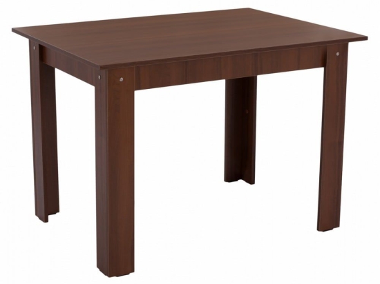 Τραπέζι Κουζίνας HM2428.04 110x80x77cm Walnut Μελαμίνη