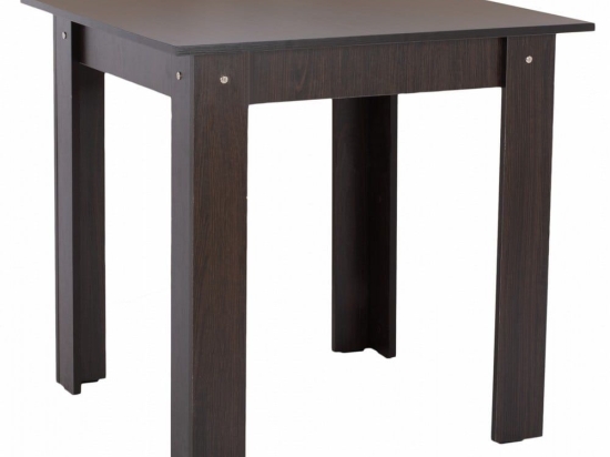 Τραπέζι Κουζίνας Kelvin HM2427.02 80x80x77cm Wenge Μελαμίνη