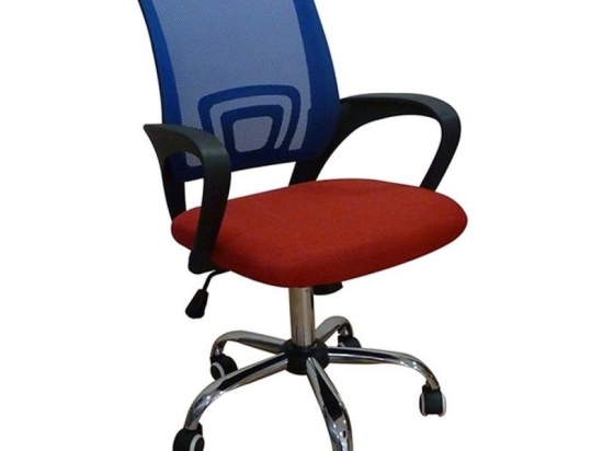 Καρέκλα Γραφείου A1850 01.0741RB 56Χ53Χ48-56/92-100 Red-Blue