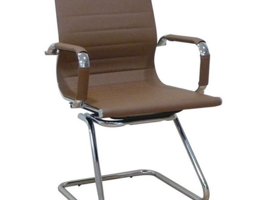Πολυθρόνα Αναμονής (Σετ 2τμχ) BS8250 Brown Ρu 57X54X90cm