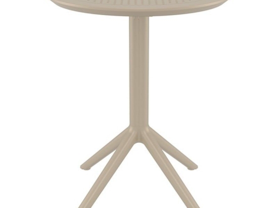 Τραπέζι Sky 20.0729 60X74cm Πτυσσόμενο Taupe