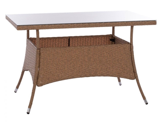 Τραπέζι Κήπου Military HM5141.32 120x70x75cm Brown