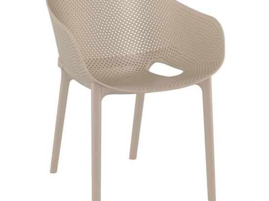 Πολυθρόνα Sky Pro 20.0723 54x60x81cm Taupe