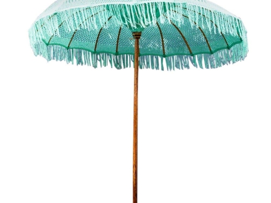 Ομπρέλα Μακραμέ HM6035.02 200x250cm Teak Turquoise