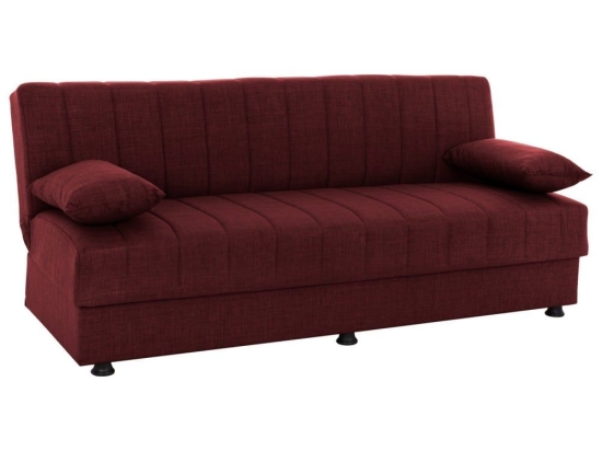 Καναπές Κρεβάτι Τριθέσιος Andri HM3239.06 180x72x77cm Red Ύφασμα