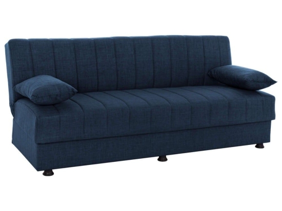Καναπές Κρεβάτι Τριθέσιος Andri HM3239.07 180x72x77cm Blue Ύφασμα