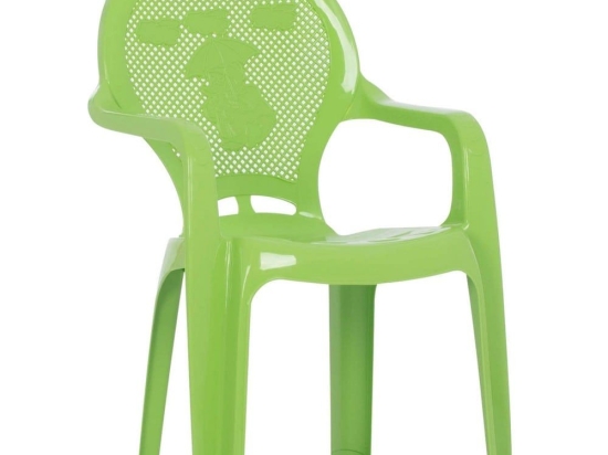 Καρεκλάκι Παιδικό HM5824.03 36.5x36.5x56.5cm Green Πολυπροπυλένιο