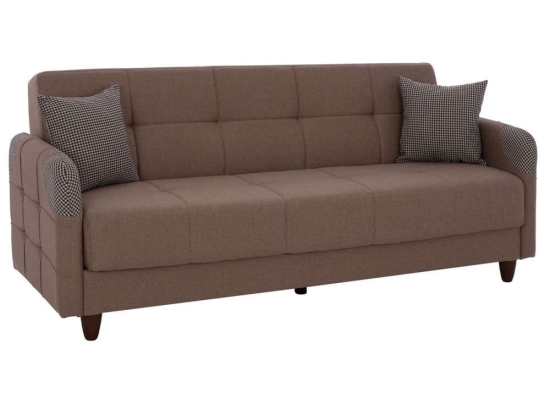 Καναπές - Κρεβάτι Τριθέσιος Sanna HM3245.01 210x82x86cm Beige Ύφασμα