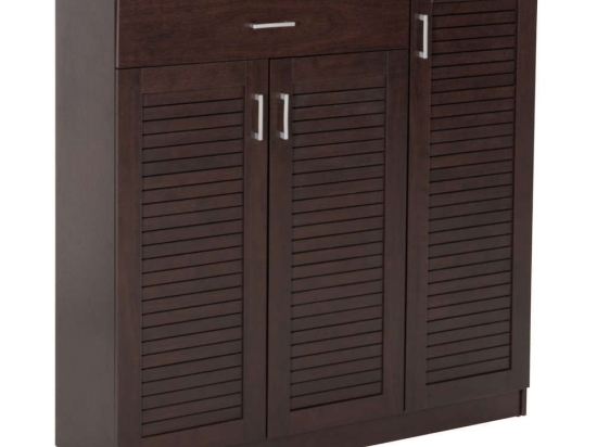 Παπουτσοθήκη-Ντουλάπα Proβy HM9607.01 120x375x121,5cm Wenge Μελαμίνη