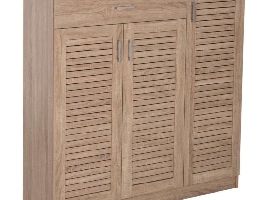 Παπουτσοθήκη-Ντουλάπα Proβy HM9607.02 120x375x121,5cm Sonoma Μελαμίνη