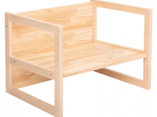 Παγκάκι-Τραπέζι Παιδικό HM9289 64,5x45,x47cm Ξύλινο Natural