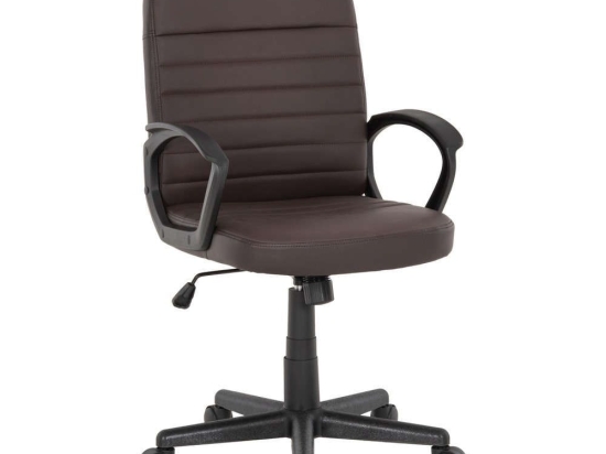 Καρέκλα Γραφείου Theoni HM1189.02 Με Μπράτσα 55x65x100cm Brown