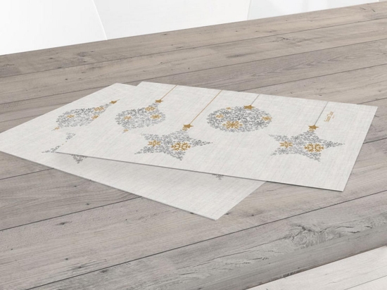 Σουπλά 3009 Silver Saint Clair 33x45cm