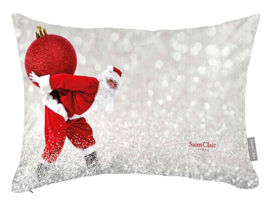 Μαξιλάρι Διακοσμητικό Christmas 4010 Με Γέμιση Saint Clair 30Χ45 30x45cm