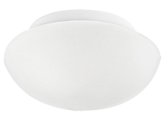 Φωτιστικό Οροφής Ella 81635 White-Silver Eglo Μέταλλο,Γυαλί