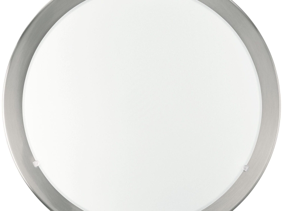 Φωτιστικό Οροφής Planet 82942 White-Silver Eglo Μέταλλο,Γυαλί