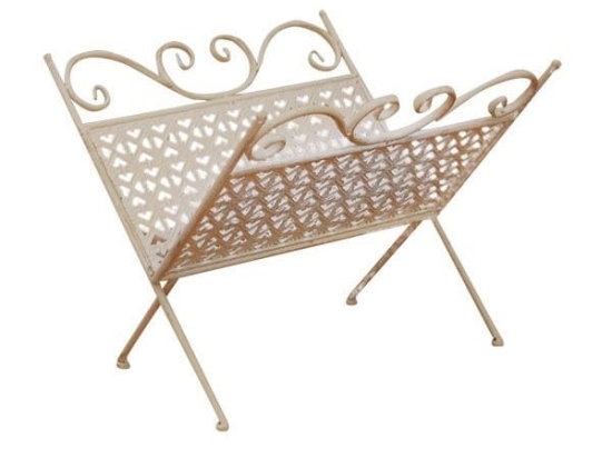 Vekrakis Σταντ Περιοδικών Μεταλλικό 36X34X32 Κρεμ