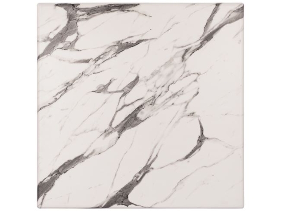 ΕΠΙΦΑΝΕΙΑ ΤΡΑΠΕΖΙΟΥ WERZALIT 60Χ60Χ3.5εκ. MARBLE WHITE-GREY 5657 HM5229.11