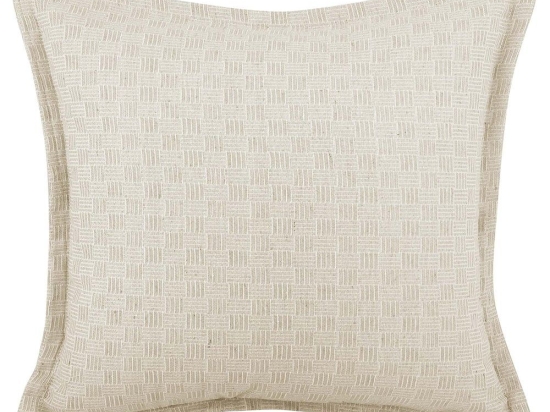Μαξιλαροθήκη Διακοσμητική Perplex Beige Madi 45X45 100% Βαμβάκι