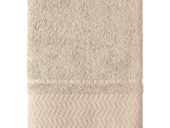 Πετσέτα Frond Peach Madi Προσώπου 50x90cm 100% Βαμβάκι