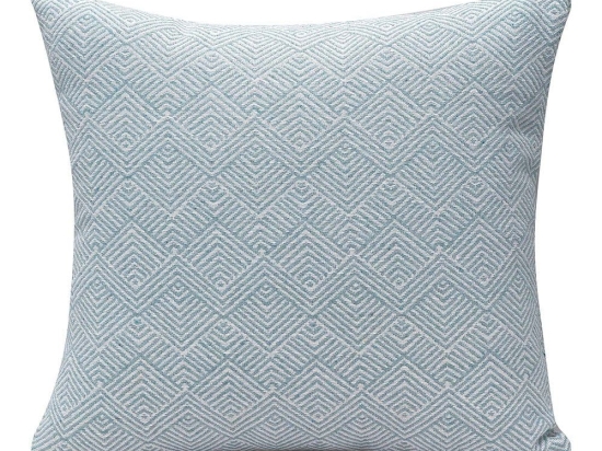 Μαξιλαροθήκη Διακοσμητική Wellen Turquoise Madi 45X45 100% Βαμβάκι