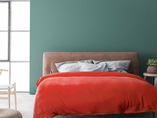 Κουβέρτα Dull Red Madi Υπέρδιπλο 220x240cm Πολυέστερ