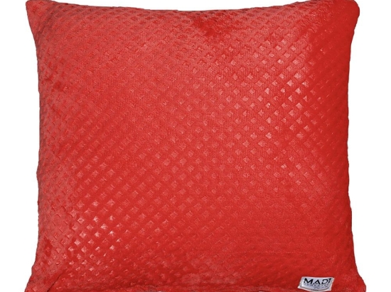 Μαξιλαροθήκη Διακοσμητική Spots Red Madi 45X45 Πολυέστερ