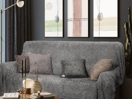 Ριχτάρι Soggy Taupe Madi Διθέσιο 180x250cm Pet