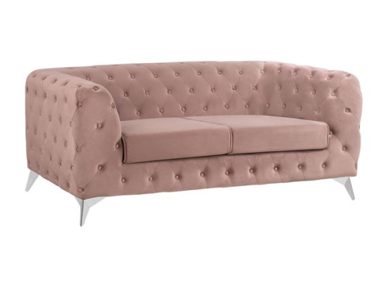 ΚΑΝΑΠΕΣ 2ΘΕΣΙΟΣ ALBERT Τ.CHESTERFIELD ΣΑΠΙΟ ΜΗΛΟ ΒΕΛΟΥΔΟ HM3129.05 180Χ88Χ74Υεκ.